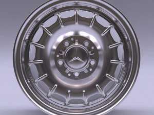 Mercedes Bundt Barock rim printable 3D Print Model