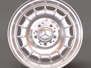 Mercedes Bundt Barock rim printable Modèles 3D en vedette