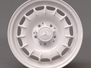 Mercedes Bundt Barock rim printable 3D Print Model