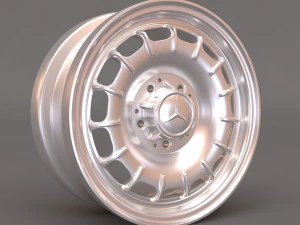 Mercedes Bundt Barock rim printable 3D Print Model