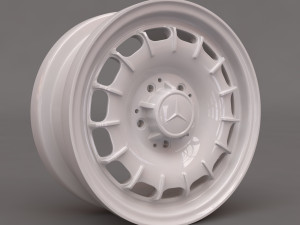 Mercedes Bundt Barock rim printable Modèles 3D en vedette