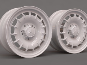 Mercedes Bundt Barock rim printable Modèles 3D en vedette