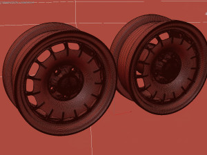 Mercedes Bundt Barock rim printable Modèles 3D en vedette