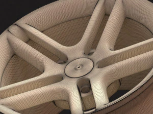 Momo Arrows wheel printable 3D Print Model