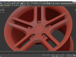 Momo Arrows wheel printable Modelo de Impressão 3D