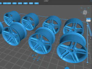 Momo Arrows wheel printable 3D Print Model
