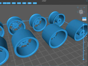 Momo Arrows wheel printable 3D Print Model
