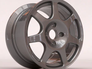 Raceline RL7 rim printable 3D Print Model