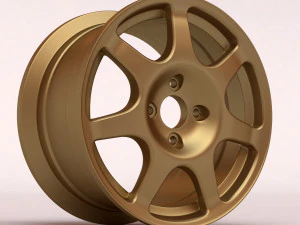 Raceline RL7 rim printable 3D Print Model