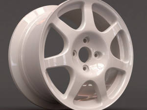 Raceline RL7 rim printable 3D 打印模型