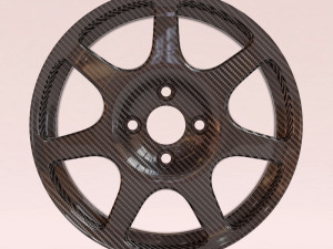 Raceline RL7 rim printable 3D 打印模型