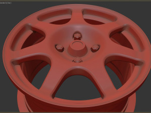 Raceline RL7 rim printable 3D 打印模型