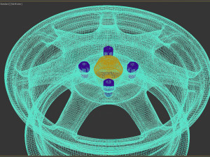 Raceline RL7 rim printable 3D 打印模型