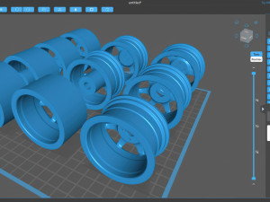 Raceline RL7 rim printable 3D 打印模型