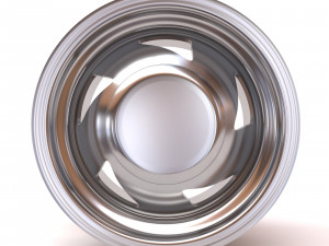 Classic American Racing Rim printable 3D Print Model