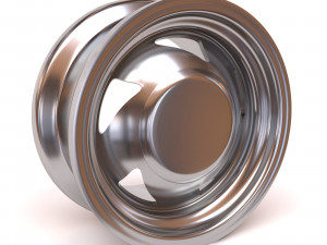 Classic American Racing Rim printable 3D 打印模型