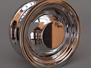 Classic American Racing Rim printable 3D 打印模型