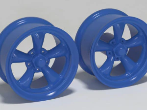 American Racing Torq Thrust II printable 3D Print Model
