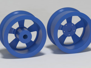 American Racing Torq Thrust II printable 3D 프린트 모델