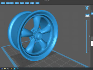 American Racing Torq Thrust II printable 3D Print Model