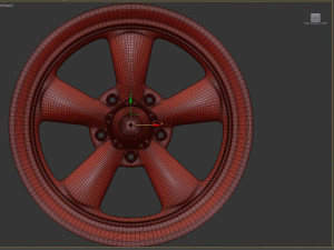 American Racing Torq Thrust II printable 3D 프린트 모델
