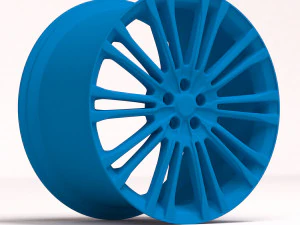Focus RS Mk3 alloy rim 3D Print Model