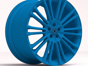 Focus RS Mk3 alloy rim Modello di stampa 3D