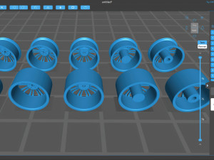 Focus RS Mk3 alloy rim Modello di stampa 3D