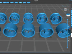 Focus RS Mk3 alloy rim 3D Print Model