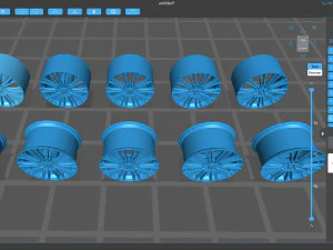 Focus RS Mk3 alloy rim 3D Print Model