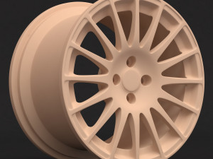OZ Superturismo WRC rims printable 3D printmodel