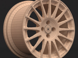 OZ Superturismo WRC rims printable 3D printmodel