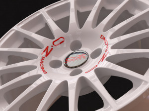 OZ Superturismo WRC rims printable 3D printmodel