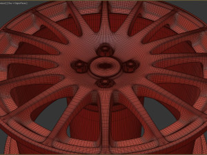 OZ Superturismo WRC rims printable 3D printmodel