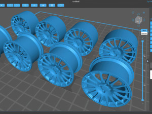 OZ Superturismo WRC rims printable 3D printmodel