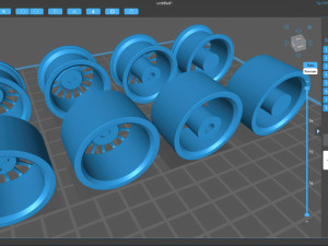 OZ Superturismo WRC rims printable 3D printmodel