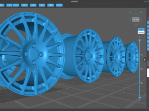 OZ Superturismo WRC rims printable 3D printmodel