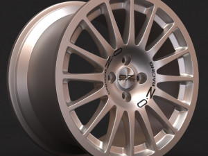 OZ Superturismo rims printable 3D Print Model
