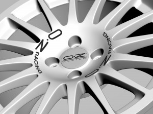 OZ Superturismo rims printable 3D Print Model