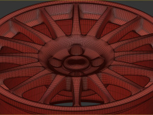 OZ Superturismo rims printable 3D Print Model