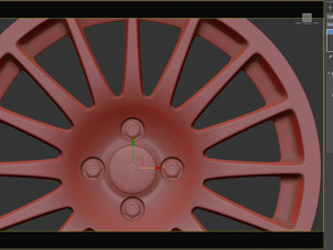 OZ Superturismo rims printable 3D Print Model