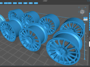 OZ Superturismo rims printable 3D Print Model