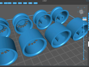 OZ Superturismo rims printable 3D Print Model