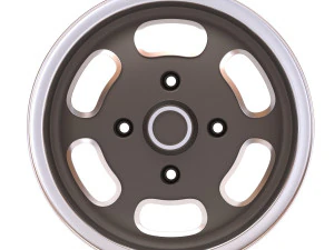 VW Turtleback Jantlar yazdırılabilir 3D Baskı Modeli