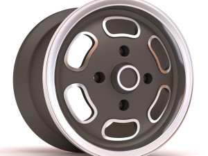 VW Turtleback Wheels printable 3D Print Model