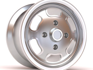 VW Turtleback Wheels printable 3D Print Model
