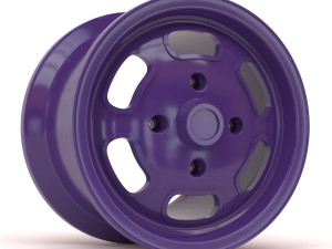 VW Turtleback Wheels printable 3D Print Model