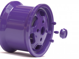 VW Turtleback Wheels printable 3D Print Model