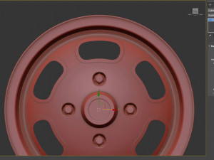 VW Turtleback Wheels printable 3D Print Model