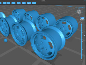 VW Turtleback Wheels printable 3D Print Model